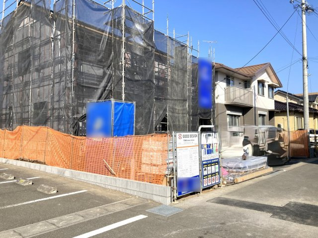 BLOOMING GARDEN　太田市亀岡町2期の前面道路含む現地写真