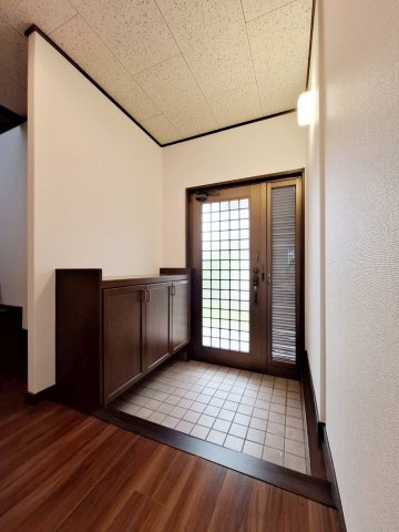馬場邸の玄関