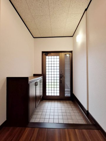 馬場邸の玄関