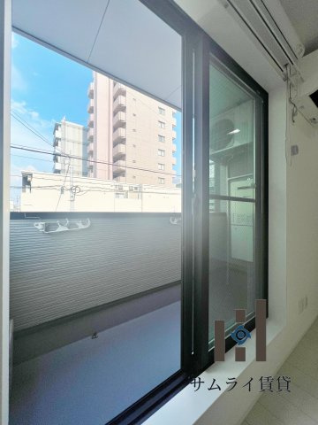 クラージュ吹上のバルコニー