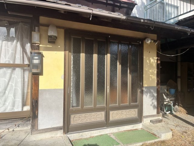 曲輪田古民家他の玄関