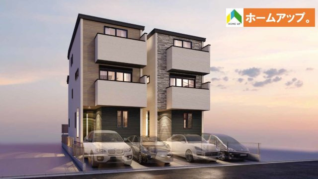 KEIAI GRACE瑞穂区田光町1期｜名古屋市の戸建ならホームアップの外観パース