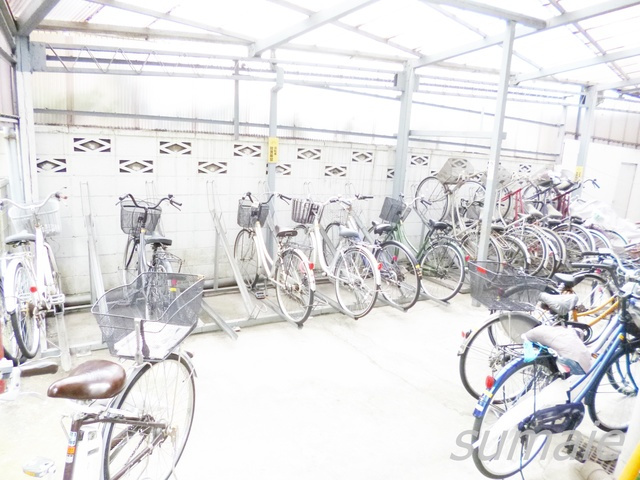 セントラルビルのその他共用部分|駐輪場です☆