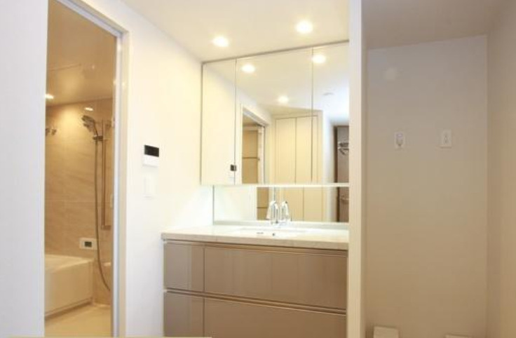 プレミスト京都松ケ崎の独立洗面台