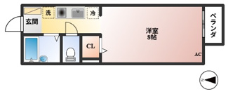 【間取り】 | ソレーユ箕面