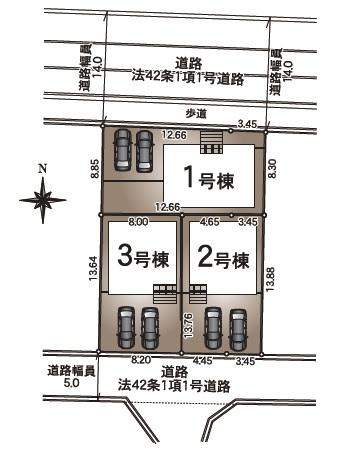 【区画図】 | 高知市中須賀町/3号地