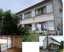 千葉県南房総市1棟アパートの外観