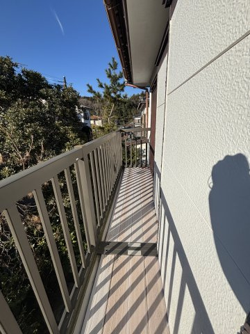 千葉県市原市上高根　中古戸建のバルコニー|暖かな日差しのふりそそぐバルコニー