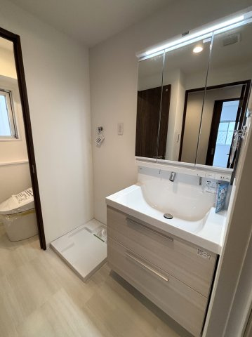 新ときわ台ローヤルコーポの独立洗面台