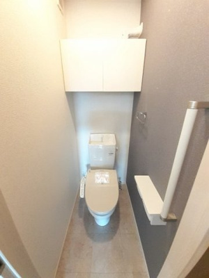 【トイレ】 | グランパセオ | ゆったりとした空間のトイレです