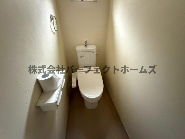 出口3丁目戸建　賃貸のトイレ|トイレもきれいです