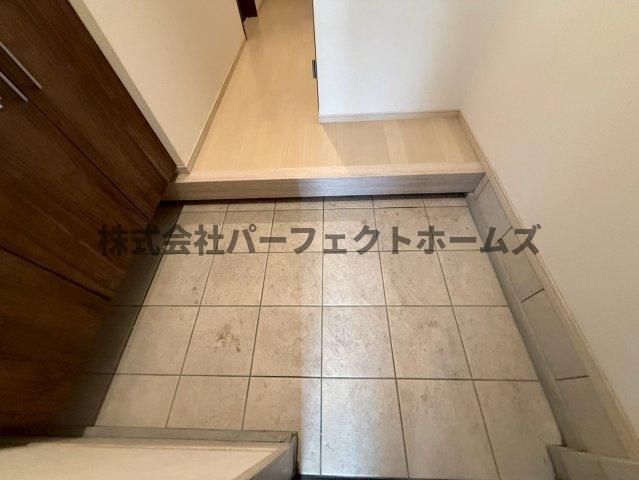 出口3丁目戸建　賃貸の玄関|きれいな玄関です
