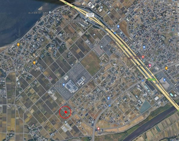金田西8街区10　畔戸1934の周辺