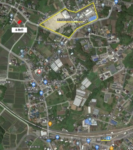 南房総市千倉町瀬戸の売地の周辺