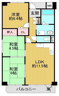 【間取り】 | グリーンエクセル甲子園
