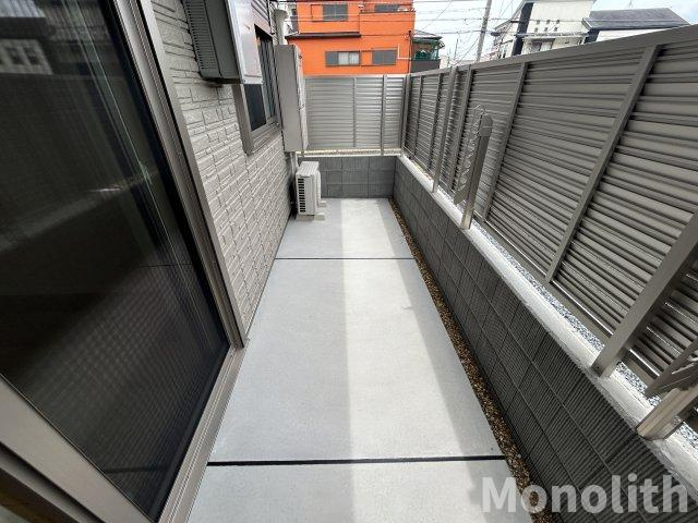 シャーメゾンルミエールのバルコニー