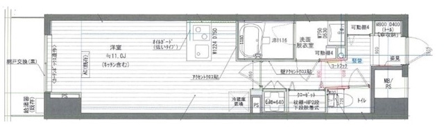 新品家具付きマンション高田2(KaGood東京)の間取り|※間取りと異なる場合は現状を優先します。