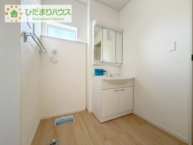 【独立洗面台】 | 龍ケ崎市川余郷第1　新築戸建 | シンプルで使い勝手の良い独立洗面台！