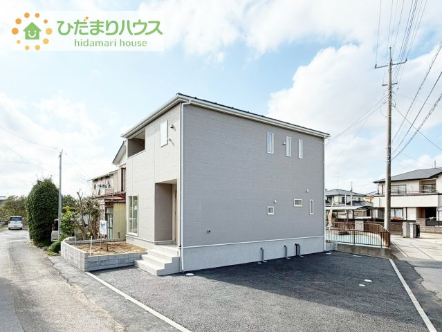 【外観】 | 龍ケ崎市川余郷第1　新築戸建 | 竜ヶ崎駅徒歩10分で通勤・通学も安心です(*^^*)