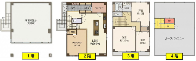 【間取り】 | 舞子坂2丁目　店舗付き住宅