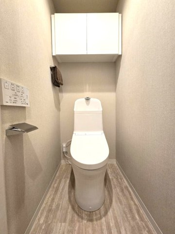 ライオンズマンション博多南第3のトイレ|縦型トイレはお掃除などお手入れがしやすく常に清潔に保ちやすいですよ♪