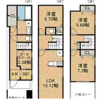 N＆Cハウス板橋の間取り