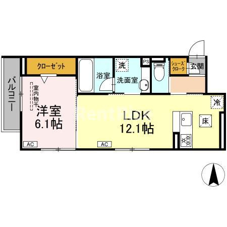 パルセレッソの間取り