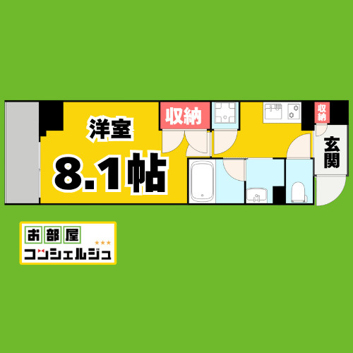 AVANTI　aratamabashiの間取り