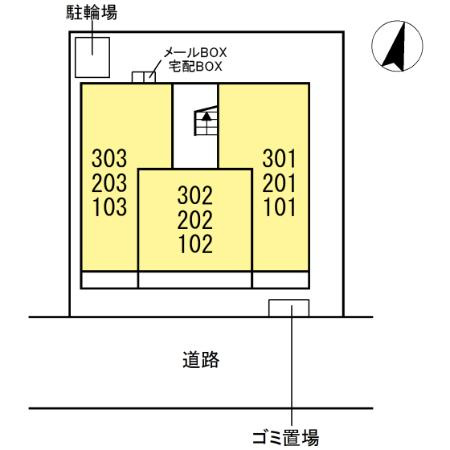 ダイヤモンドヒルズ並木の区画図