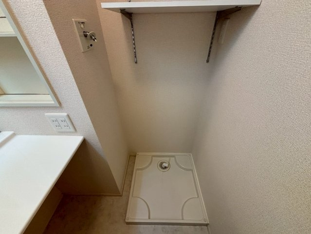 クレスト玉手の洗面所