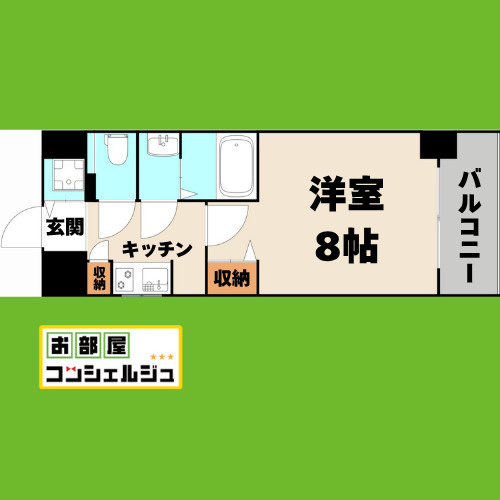 CREST TAPP新栄の間取り