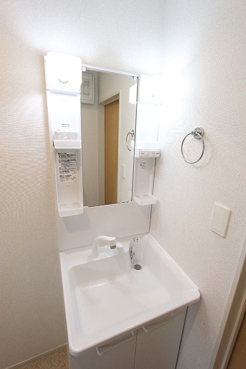 ジェルメ大喜新町の洗面所