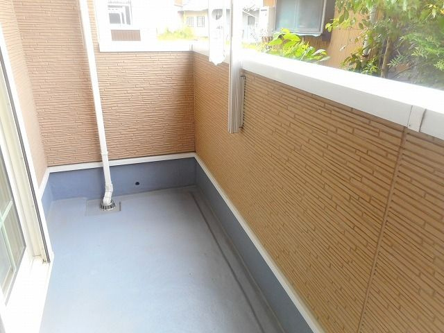 泉のバルコニー