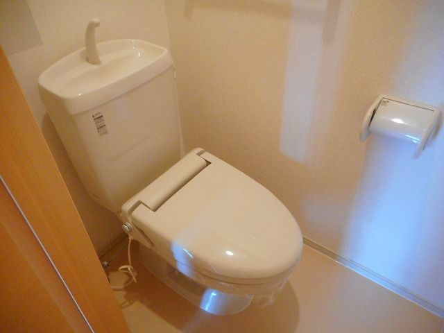泉のトイレ