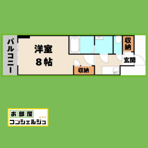 エスリード泉プライムの間取り