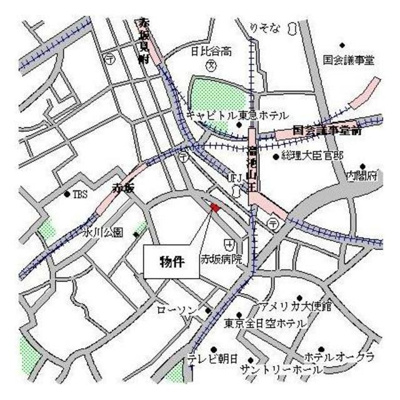 【地図】 | パークアクシス溜池山王