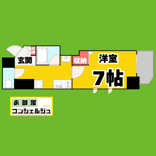 ベレーサ名駅ウエストの間取り