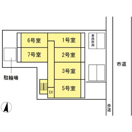 ＲＥＳＩＤＥＮＣＥ丸の内七間町の区画図