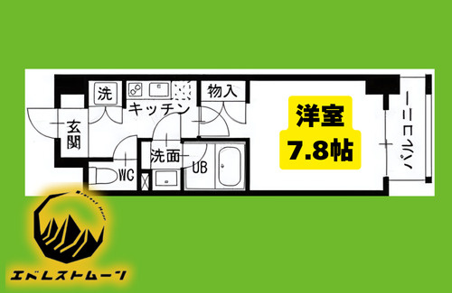 コンフォート新栄の間取り