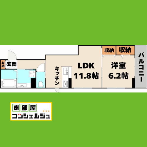 グラン弥富通の間取り