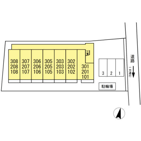 D-room黄金の区画図