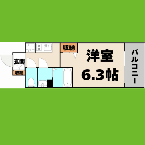 アステリ鶴舞トゥリアの間取り