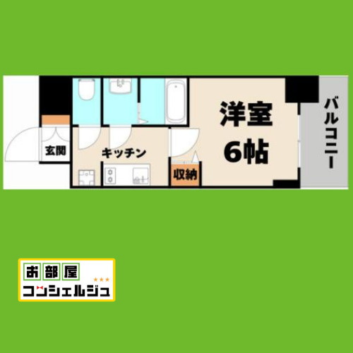 メイクス今池PRIMEの間取り