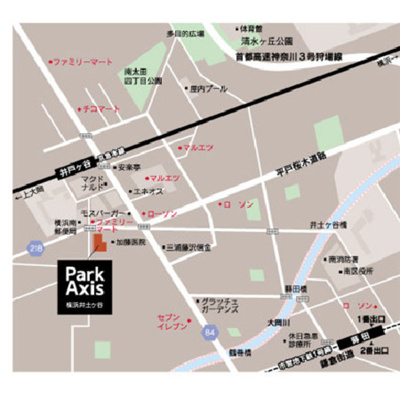 【地図】 | パークアクシス横浜井土ヶ谷