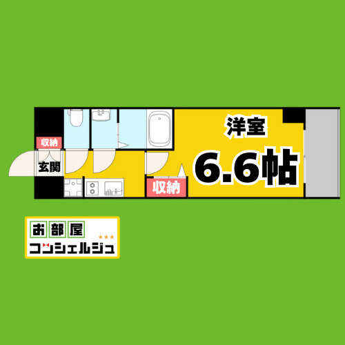 エステムコート名古屋グロース の間取り