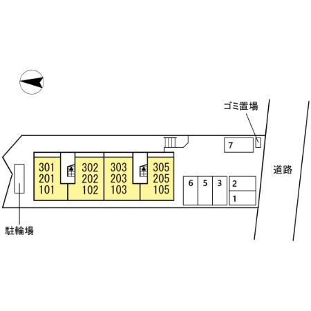 スリールＥＫの区画図
