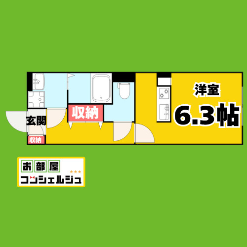 LUORE城西の間取り
