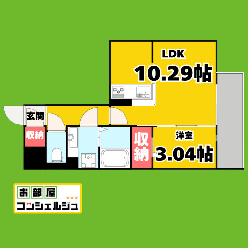 サンライフ黄金の間取り