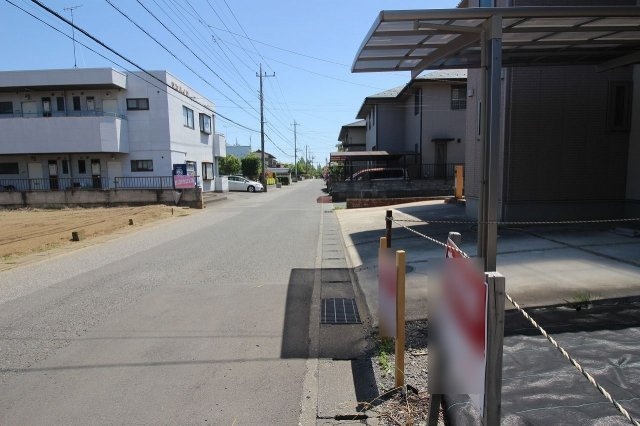 小山市西城南5丁目の前面道路含む現地写真|2020年5月撮影