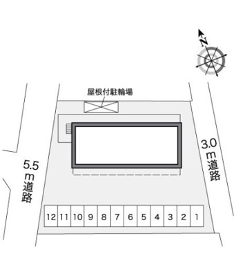 【駐車場】 | レオパレスナチュール